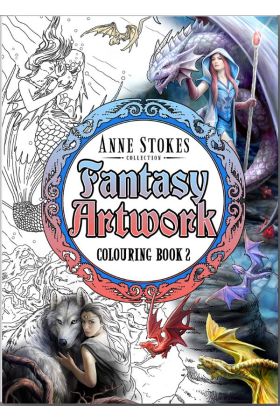 Anne Stokes Fantasy Colouring Book 2