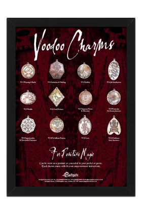 Voodoo Charms Display Board